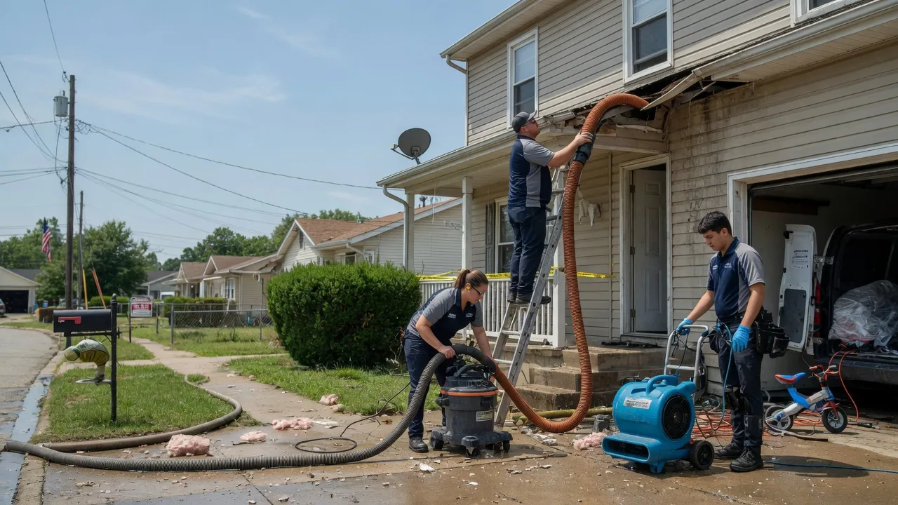Water Damage Restoration in Dulac, LA near me